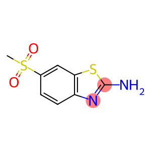 2-Amino-6-methylsulfonylbenzothiazole