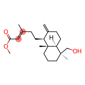 (13E)-19-Hydroxylabda-8(17),13-dien-15-oic acid methyl ester