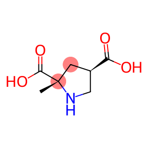 2,4-Pyrrolidinedicarboxylicacid,2-methyl-,(2S-trans)-(9CI)