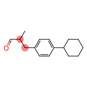 3-(4-cyclohexylphenyl)-2-methyl-propanal
