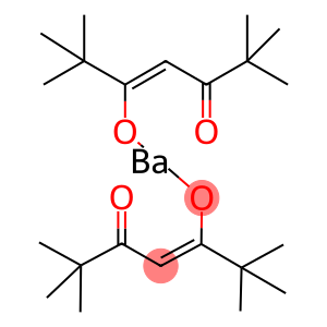 双(2,2,6,6,-四甲基-3,5-庚二酮酸)钡(II)(一水)