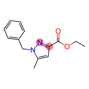 5-methyl-1-(phenylmethyl)-1H-Pyrazole-3-carboxylic acid ethyl ester