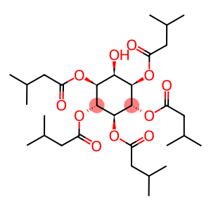 2-hydroxy-3,4,5,6-tetrakis[(3-methylbutanoyl)oxy]cyclohexyl 3-methylbutanoate