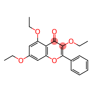 4H-1-Benzopyran-4-one, 3,5,7-triethoxy-2-phenyl-