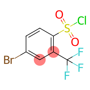 4-BROMO-2-(TRIFLUOROMETHYL)BENZENE-1-SULFONYL CHLORIDE
