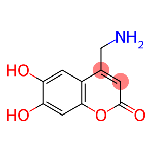 2H-1-Benzopyran-2-one, 4-(aminomethyl)-6,7-dihydroxy- (9CI)