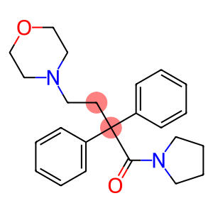 1-(4-morpholin-4-yl-2,2-diphenyl-butyryl)-pyrrolidine