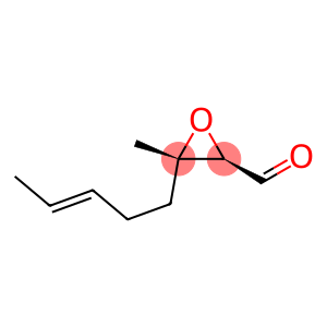 Oxiranecarboxaldehyde, 3-methyl-3-(3-pentenyl)-, [2R-[2alpha,3beta(E)]]- (9CI)