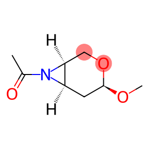 3-Oxa-7-azabicyclo[4.1.0]heptane, 7-acetyl-4-methoxy-, [1R-(1alpha,4beta,6alpha)]- (9CI)