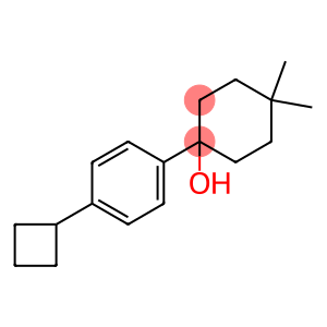 1-(4-cyclobutylphenyl)-4,4-dimethylcyclohexanol