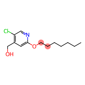 5-Chloro-2-(heptyloxy)-4-pyridinemethanol