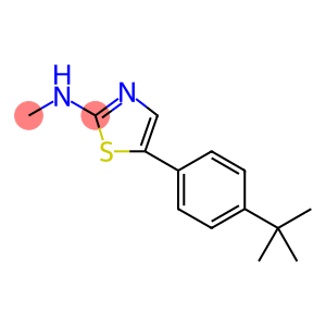 5-(4-(Tert-butyl)phenyl)-N-methylthiazol-2-amine