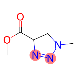 1H-1,2,3-Triazole-4-carboxylicacid,4,5-dihydro-1-methyl-,methylester(9CI)