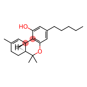 (+)-(3S,4S)-delta-1-tetrahydrocannabinol