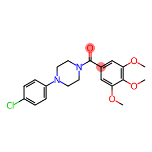 4-(p-Chlorophenyl)-1-piperazinyl(3,4,5-trimethoxyphenyl) ketone
