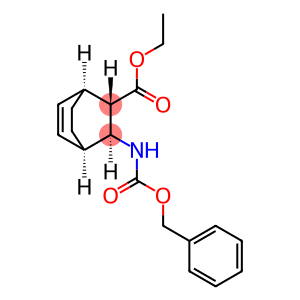 Bicyclo[2.2.2]oct-5-ene-2-carboxylic acid, 3-[[(phenylmethoxy)carbonyl]amino]-, ethyl ester, (1S,2S,3S,4R)-