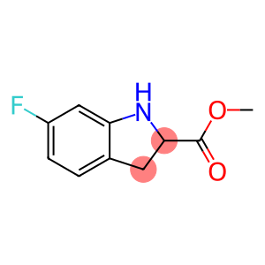6-氟吲哚啉-2-羧酸甲酯