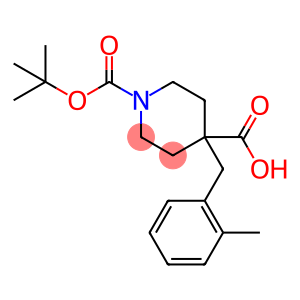4-[(2-methylphenyl)methyl]-1,4-Piperidinedicarboxylic acid 1-(1,1-dimethylethyl) ester