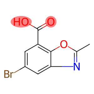 5-bromo-2-methylbenzo[d]oxazole-7-carboxylic acid