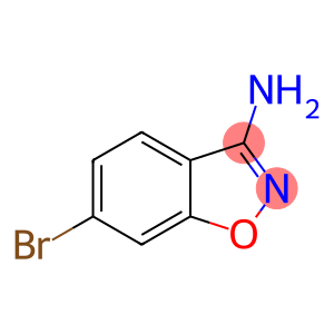 1,2-Benzisoxazol-3-amine,6-bromo-