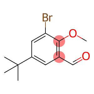 3-Bromo-5-(tert-butyl)-2-methoxybenzaldehyde