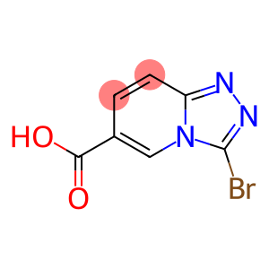 3-溴-[1,2,4]三唑并[4,3-A]吡啶-6-羧酸