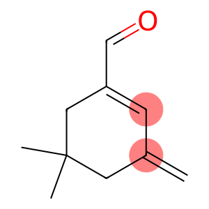 1-Cyclohexene-1-carboxaldehyde, 5,5-dimethyl-3-methylene- (9CI)
