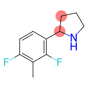 2-(2,4-difluoro-3-methylphenyl)pyrrolidine