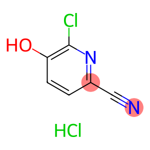 2-Pyridinecarbonitrile, 6-chloro-5-hydroxy-, hydrochloride (1:1)