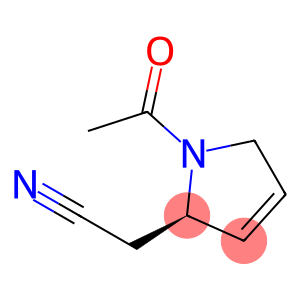 1H-Pyrrole-2-acetonitrile, 1-acetyl-2,5-dihydro-, (R)- (9CI)