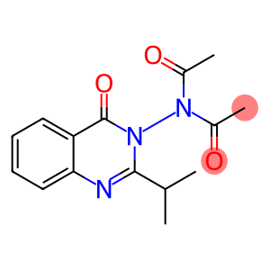 Acetamide, N-acetyl-N-[2-(1-methylethyl)-4-oxo-3(4H)-quinazolinyl]-