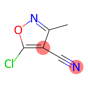 5-chloro-3-methylisoxazole-4-carbonitrile