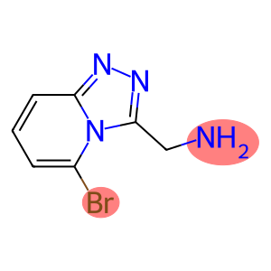 1-{5-bromo-[1,2,4]triazolo[4,3-a]pyridin-3-yl}methanamine