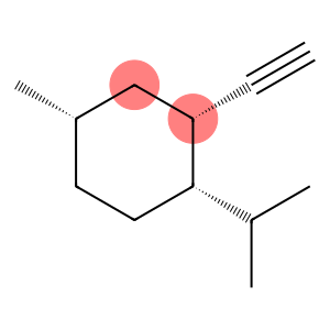 Cyclohexane, 2-ethynyl-4-methyl-1-(1-methylethyl)-, [1S-(1alpha,2alpha,4ba)]- (9CI)