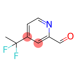 4-(1,1-difluoroethyl)pyridine-2-carbaldehyde