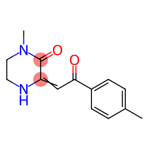 1-Methyl-3-(2-oxo-2-(p-tolyl)ethylidene)piperazin-2-one