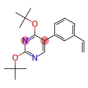 2,4-ditert-butoxy-5-(3-vinylphenyl)pyrimidine