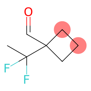 1-(1,1-difluoroethyl)cyclobutane-1-carbaldehyde