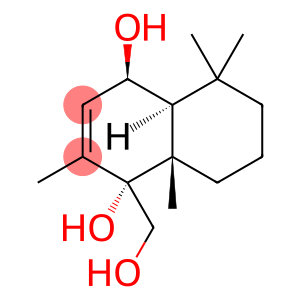 1,4-Naphthalenediol, 1,4,4a,5,6,7,8,8a-octahydro-1-(hydroxymethyl)-2,5,5,8a-tetramethyl-, (1R,4R,4aS,8aS)-