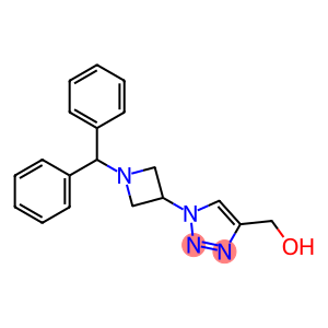 (1-(1-Benzhydrylazetidin-3-yl)-1H-1,2,3-triazol-4-yl)methanol