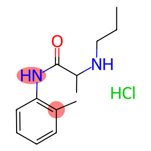 盐酸丙胺卡因, 氨基酰胺类型的局麻化合物