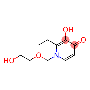 4(1H)-Pyridinone, 2-ethyl-3-hydroxy-1-[(2-hydroxyethoxy)methyl]- (9CI)