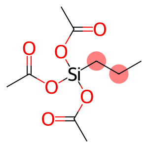 Silanetriol, propyl-, triacetate