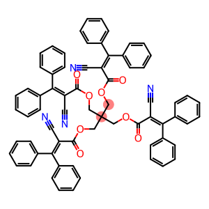2,2-Bis(((2-cyano-3,3-diphenylacryloyl)oxy)methyl)-propane-1,3-diyl bis(2-cyano-3,3-diphenylacryl