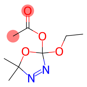 1,3,4-Oxadiazol-2-ol,2-ethoxy-2,5-dihydro-5,5-dimethyl-,acetate(ester)(9CI)