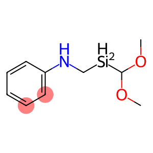 N-{[dimethoxy(methyl)silyl]methyl}aniline
