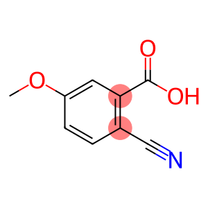 Benzoic acid, 2-cyano-5-methoxy-