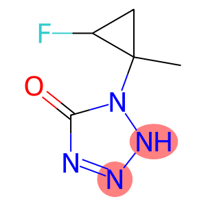 5H-Tetrazol-5-one,1-(2-fluoro-1-methylcyclopropyl)-1,2-dihydro-(9CI)