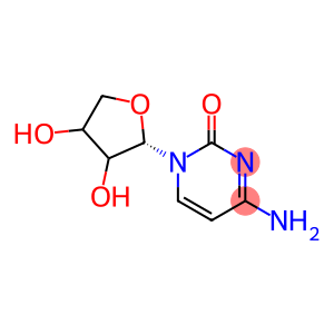 2(1H)-Pyrimidinone, 4-amino-1-(tetrahydro-3,4-dihydroxy-2-furanyl)-, [2S-(2alpha,3ba,4ba)]- (9CI)
