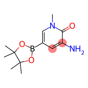 2(1H)-Pyridinone, 3-amino-1-methyl-5-(4,4,5,5-tetramethyl-1,3,2-dioxaborolan-2-yl)-